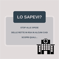 STOP al pagamento delle rette in RSA per i malati di Alzheimer